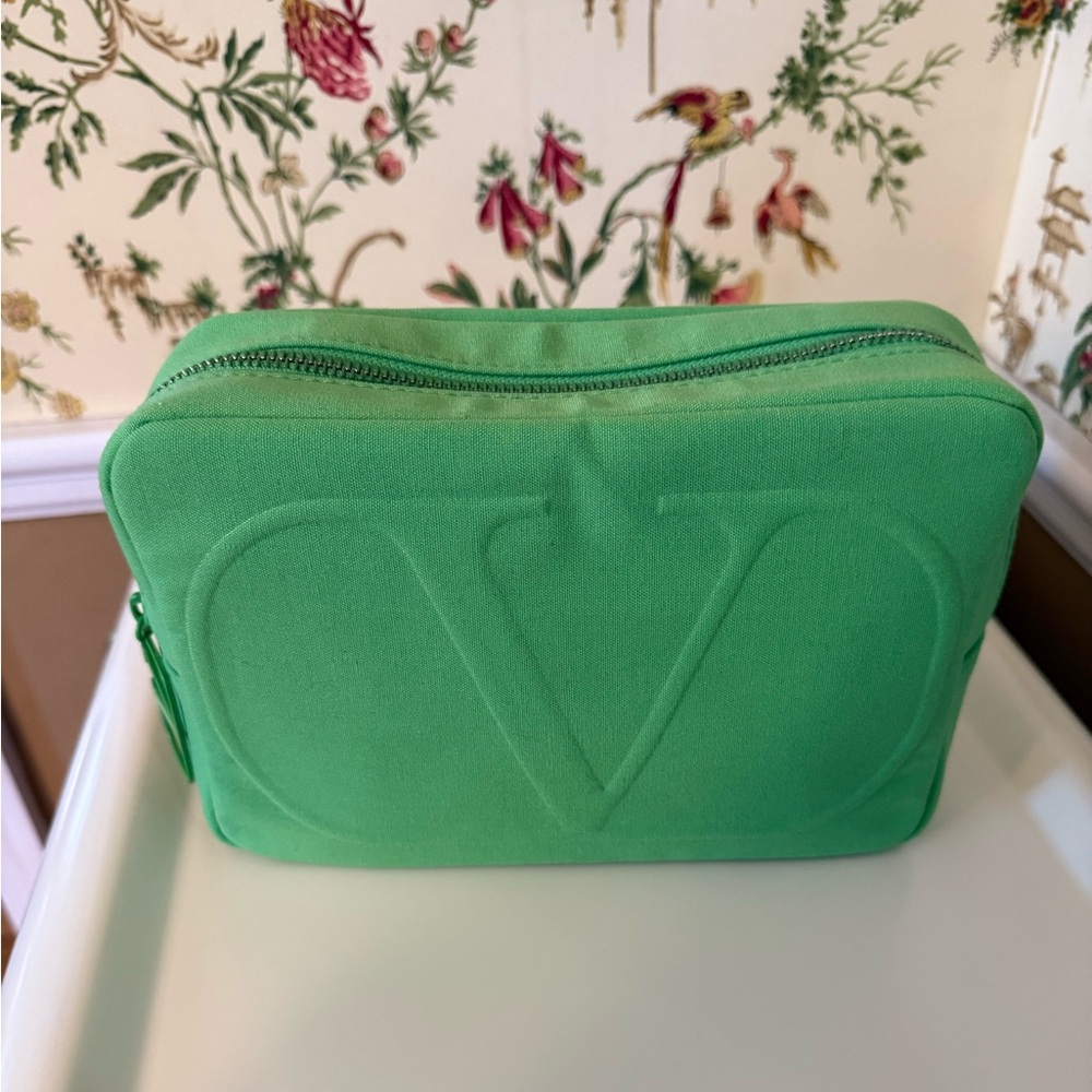 GWP Green Valentino Canvas Pouch
